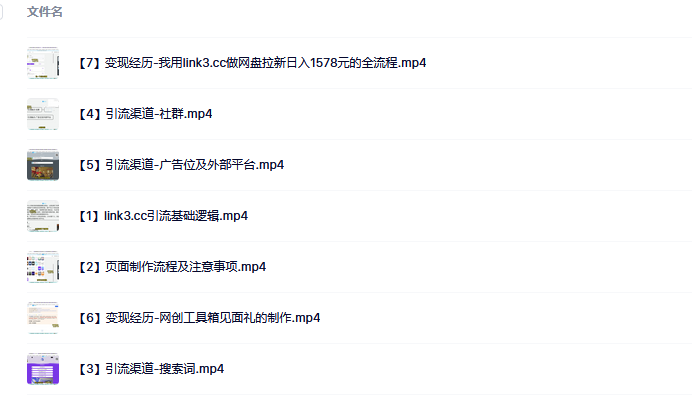 link3.cc聚合链接引流，日引流50＋精准粉-鸭行天下创业社